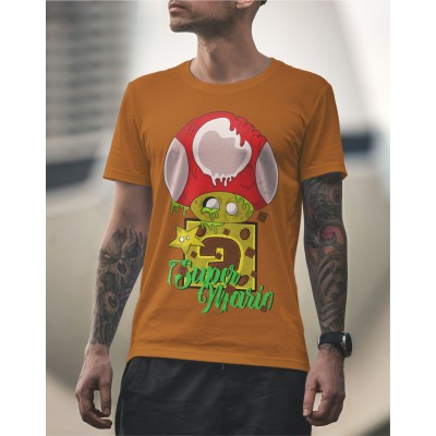 Мъжка тениска Super Mario - zombie art